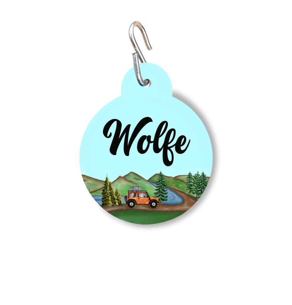 Wolf Peak ID Tag