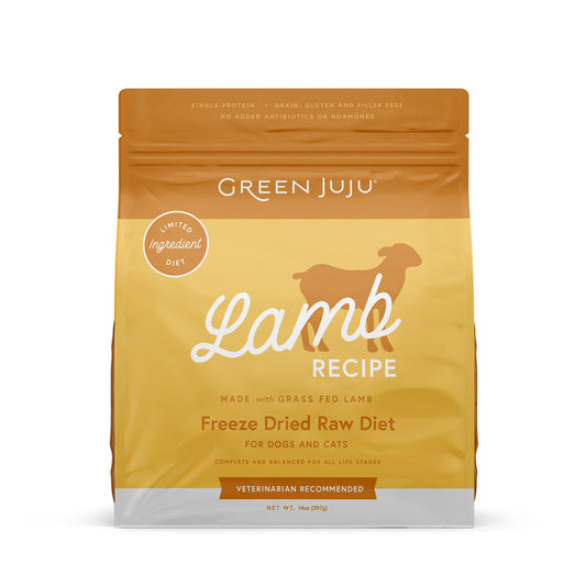 Green Juju Freeze Dried Dog Food - Lamb