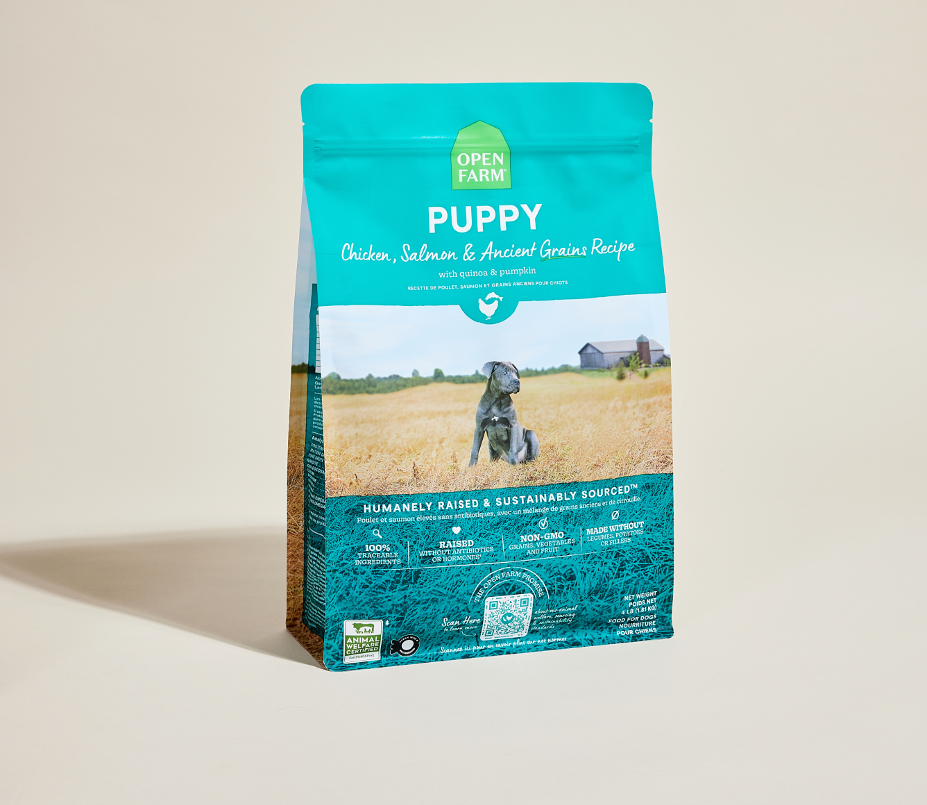 Open Farm Ancient Grain Puppy Chicken & Salmon