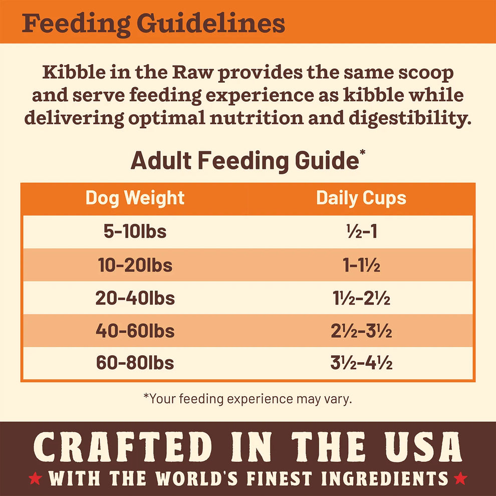 Primal Kibble in the Raw Freeze Dried Dog Food