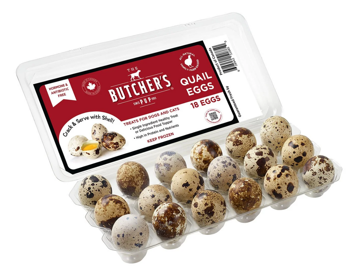 Butcher's Pup Frozen Quail Eggs