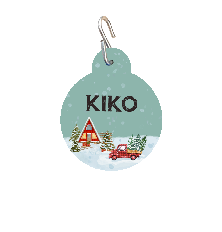 Snow Day Dog ID Tag – Kona Dog Wear