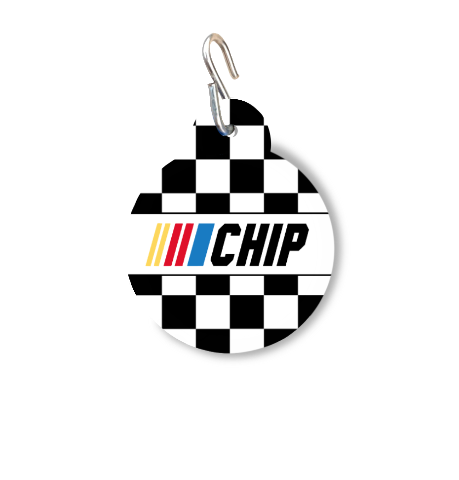 Etiqueta de identificación del chip del equipo