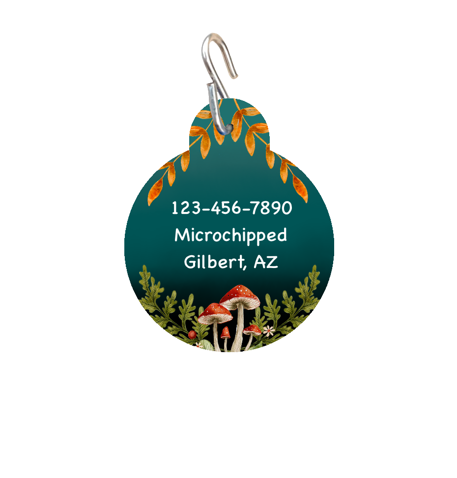 Toadstools ID Tag