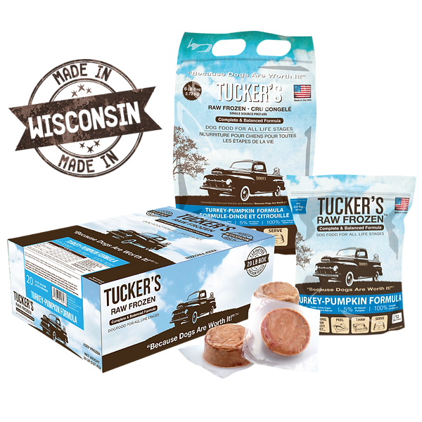 Tucker's Frozen Raw Dog Food - Turkey & Pumpkin