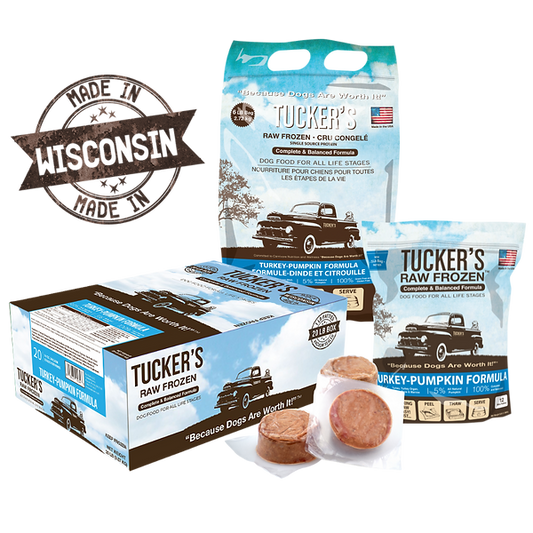 Tucker's Frozen Raw Dog Food - Turkey & Pumpkin