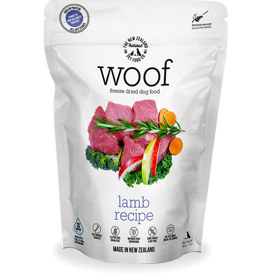 New Zealand Freeze Dried Dog Food - Lamb