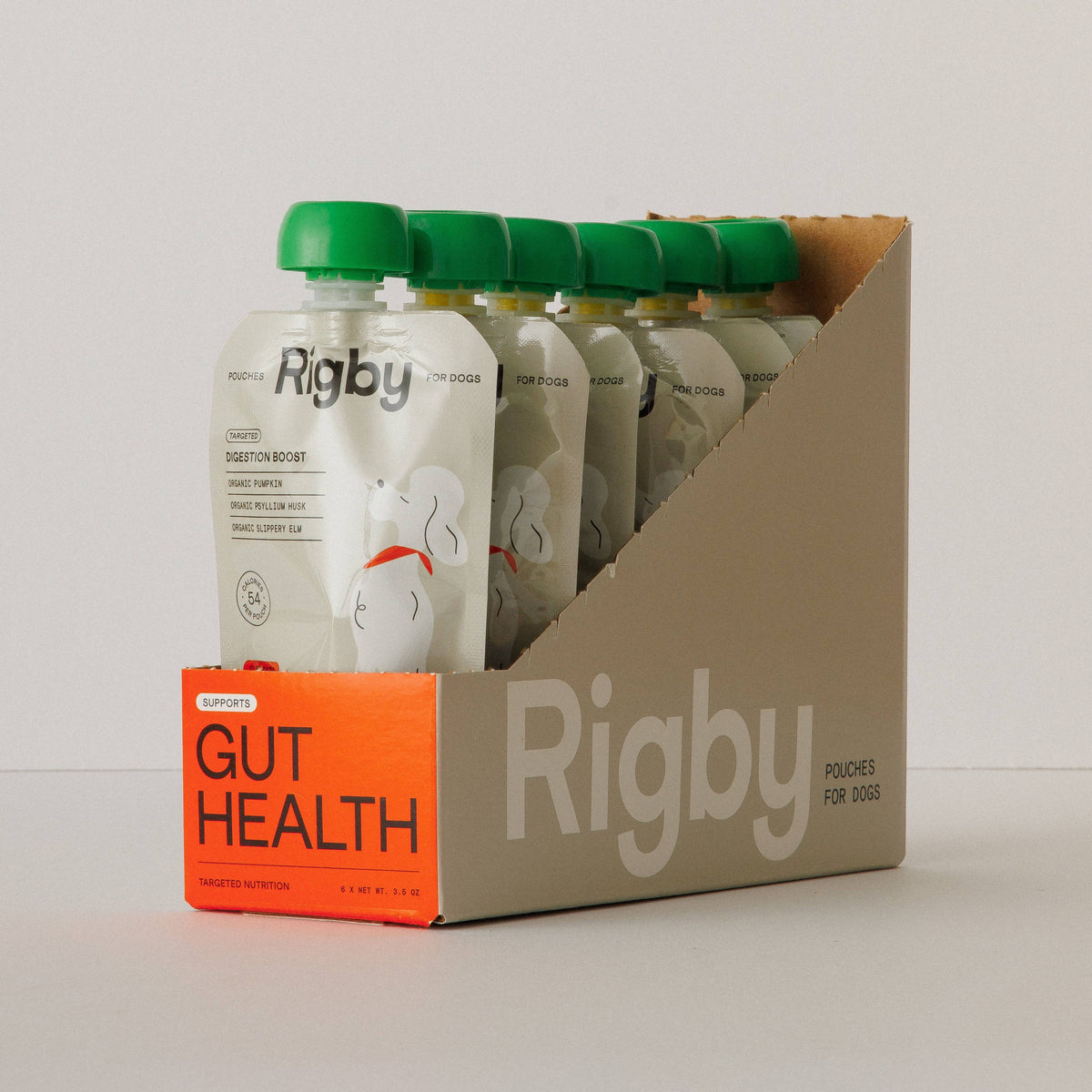 Rigby Gut Health Squeeze Pouch for Dogs
