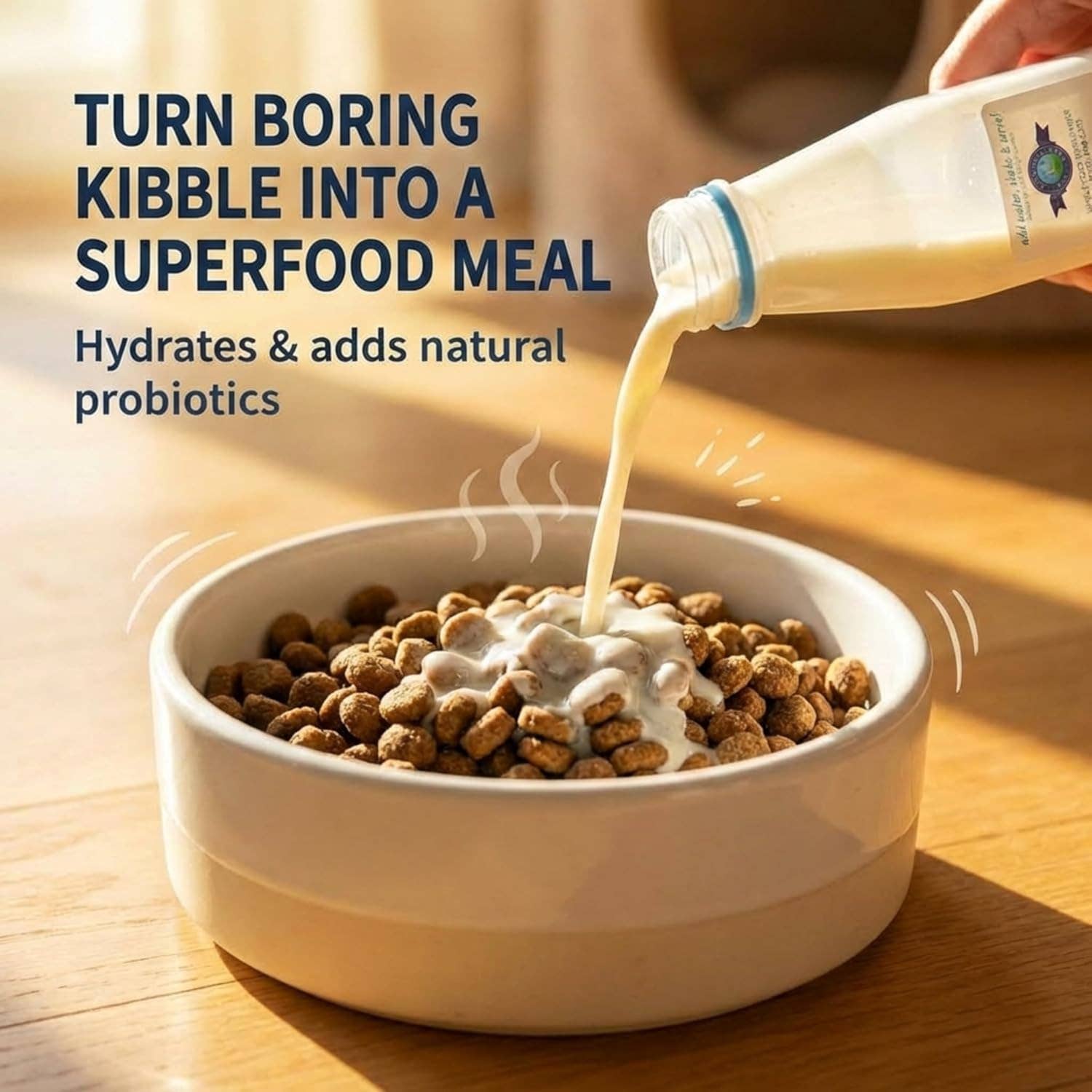 Freeze-Dried Raw Goat Milk- Golden Blend