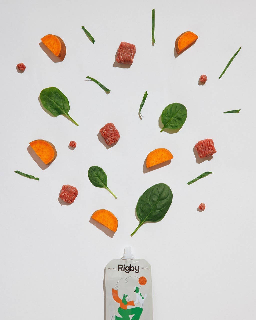 Rigby Organic Beef Squeeze Pouch for Dogs