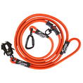 Load image into Gallery viewer, Pumpkin Handsfree Rope Leash
