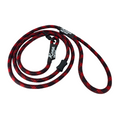 Load image into Gallery viewer, black and red rope dog slip lead
