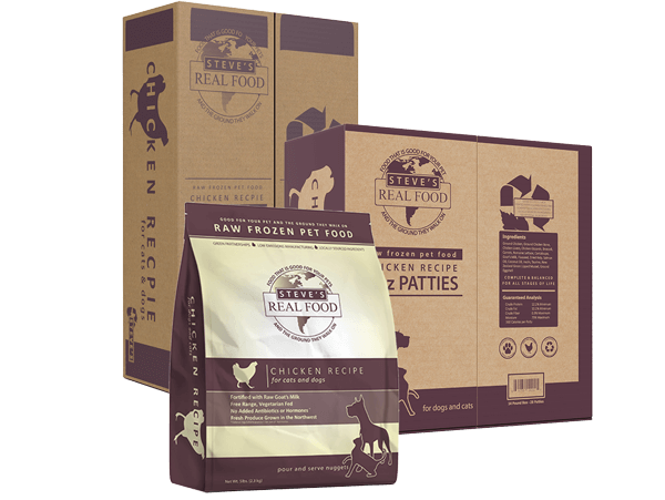 Steve's Frozen Raw Dog Food - Chicken