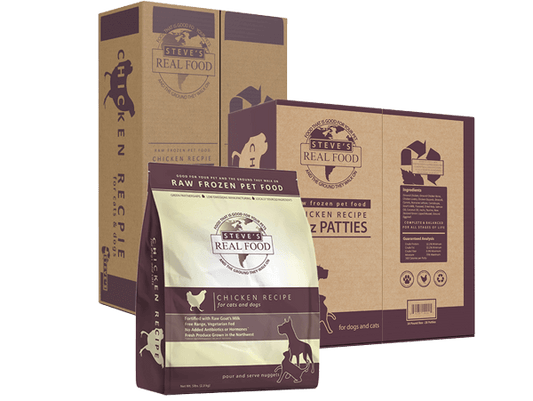Steve's Frozen Raw Dog Food - Chicken