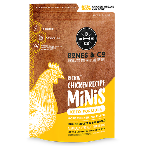 Bones & Co Frozen Raw Dog Food - Chicken