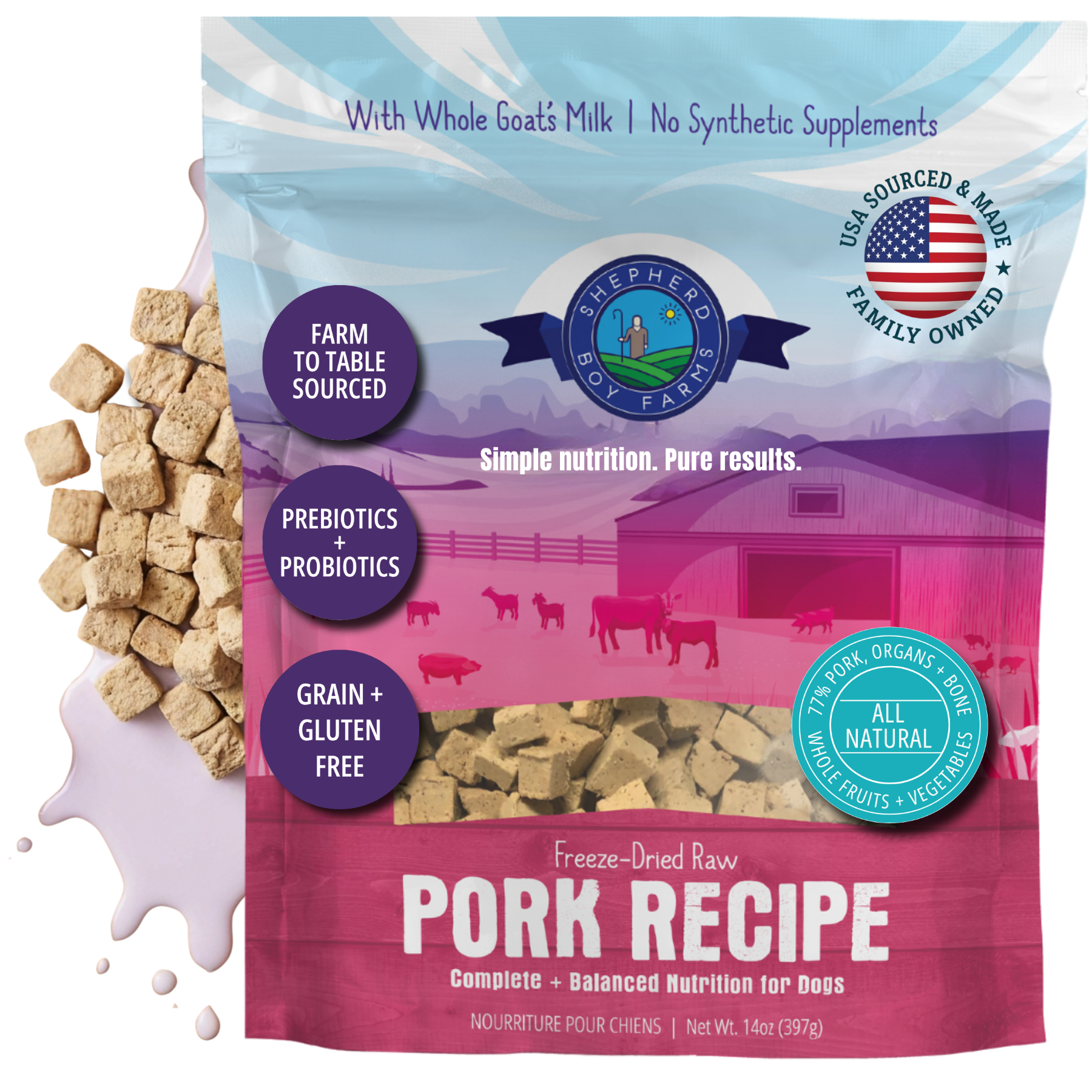 Freeze Dried Pork Recipe for Dogs
