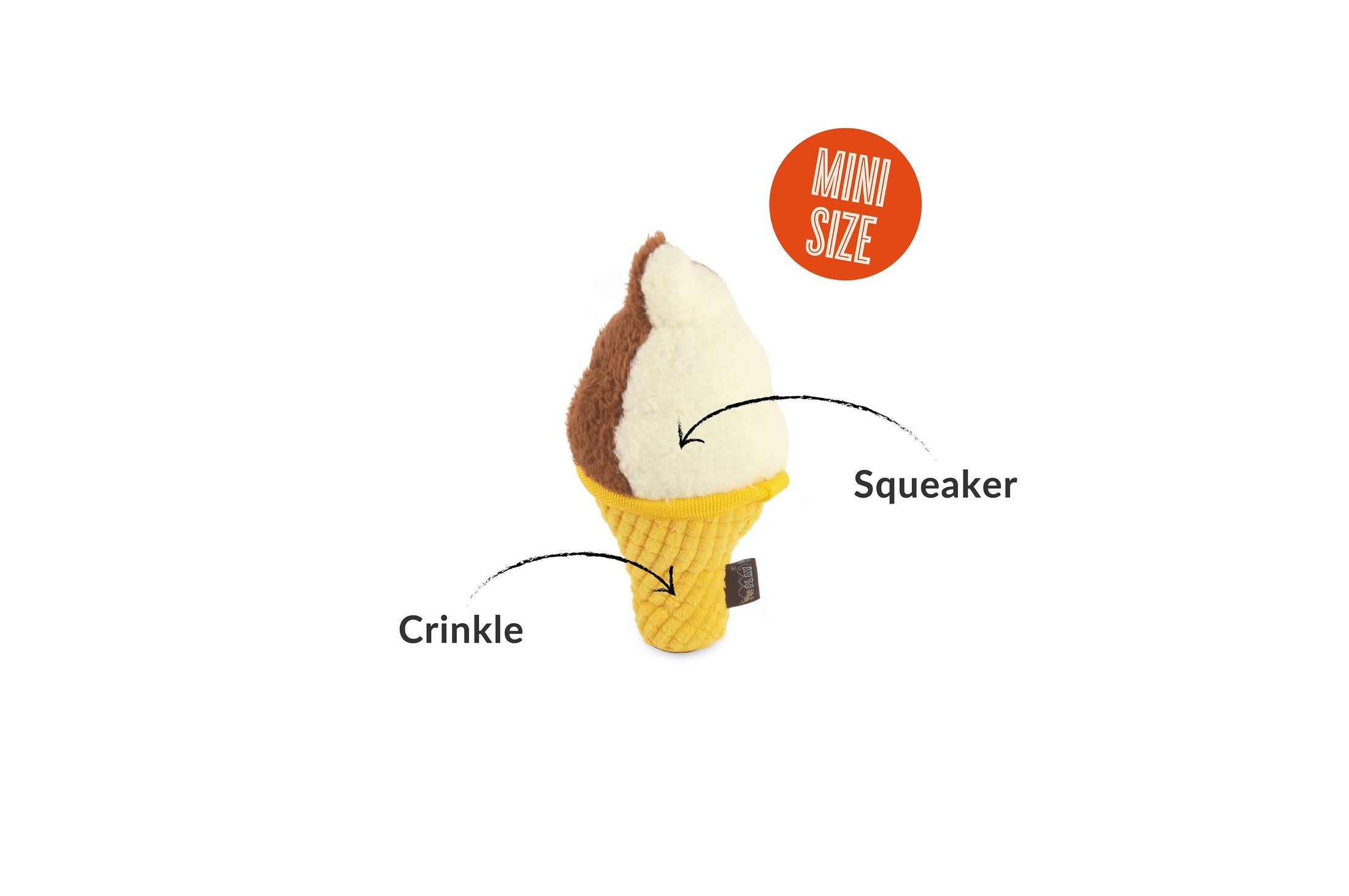 Snack Attack Plush Dog Toys MINI