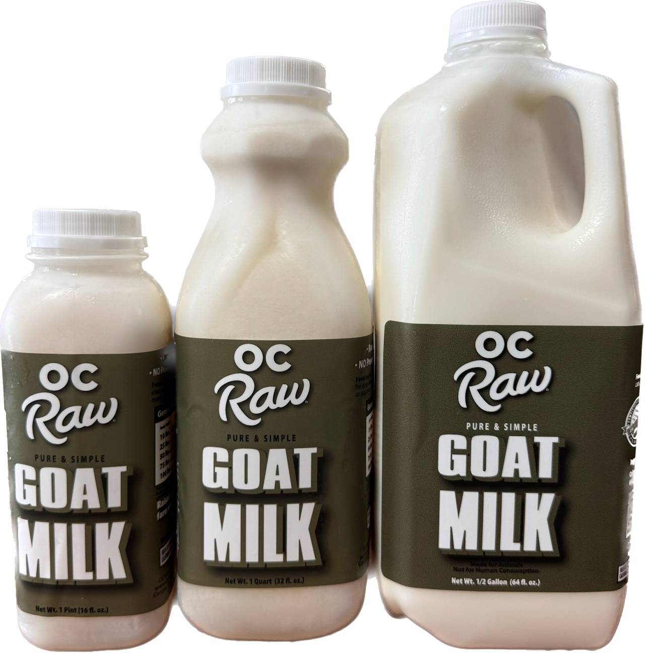 OC Raw Goat Milk - Plain