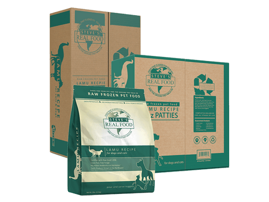 Steve's Frozen Raw Dog Food - Lamu