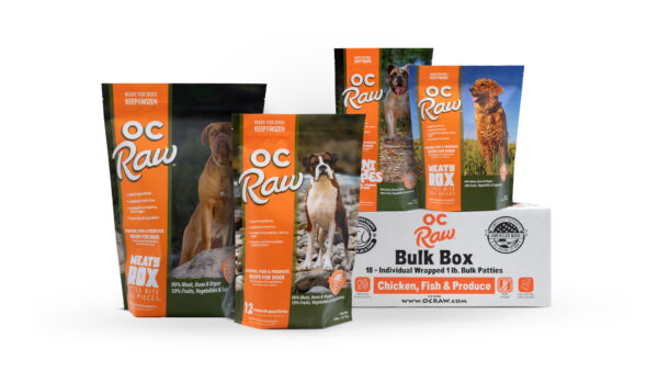 OC Raw Frozen Raw Dog Food - Chicken & Fish