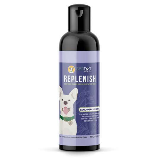 Replenish Shampoo - CBD Dog