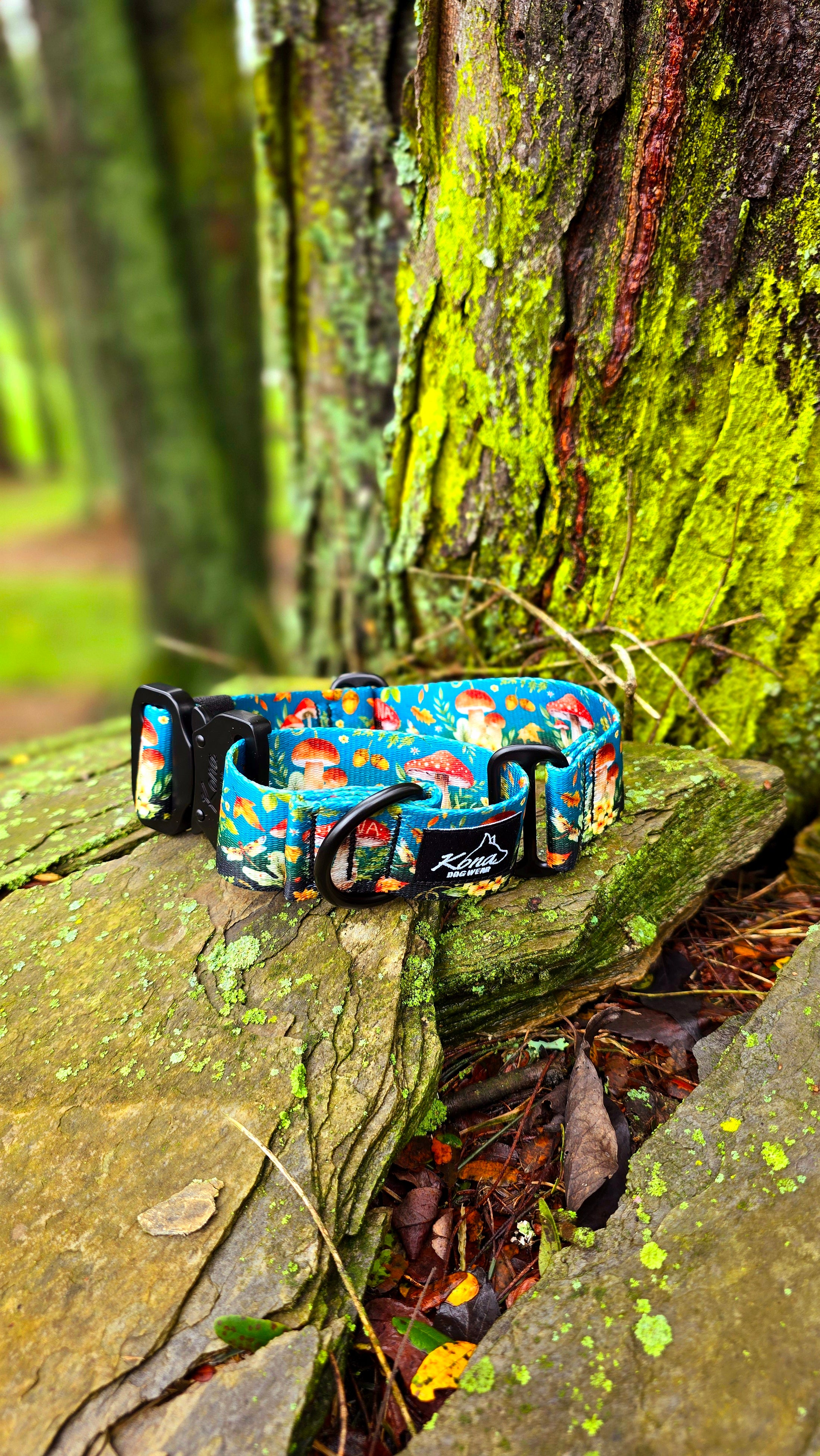 Toadstools Martingale Collar