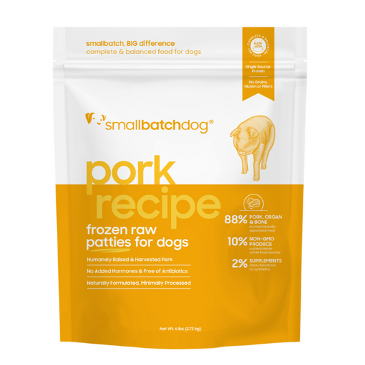 Smallbatch Frozen Raw Pork