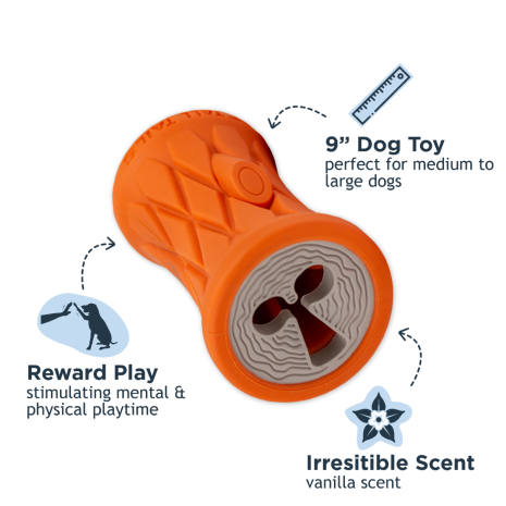 Tree Trunk Reward Dog Toy