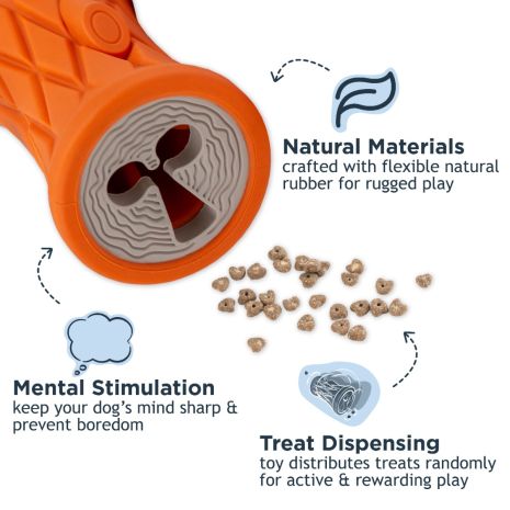 Tree Trunk Reward Dog Toy