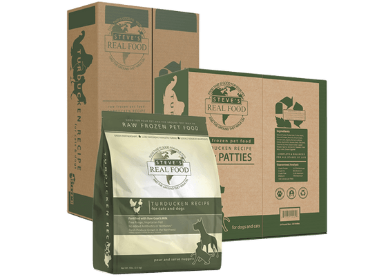 Steve's Frozen Raw Dog Food - Turducken