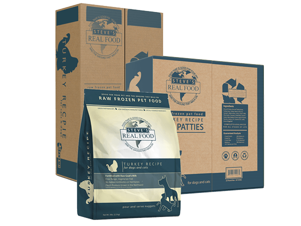 Steve's Frozen Raw Dog Food - Turkey