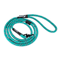 Load image into Gallery viewer, Teal Rope dog slip lead
